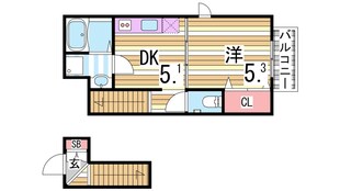 リーブルメゾンの物件間取画像